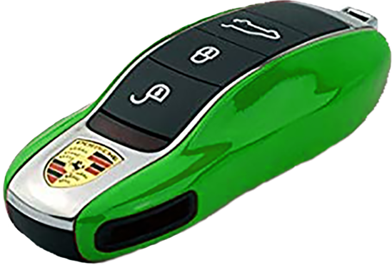 Porsche Key Customisation & Personalisation – Phoenix Bespoke Keys