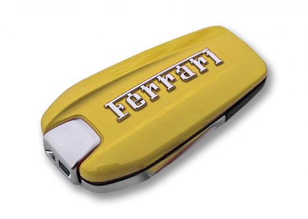 Giallo Modena Yellow Custom Ferrari Key