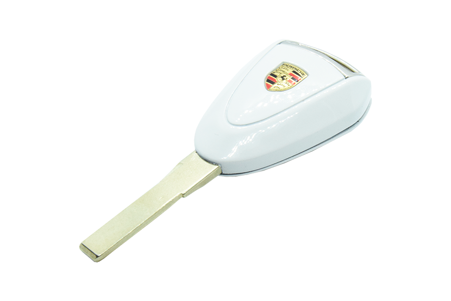 Carrara White Porsche Key