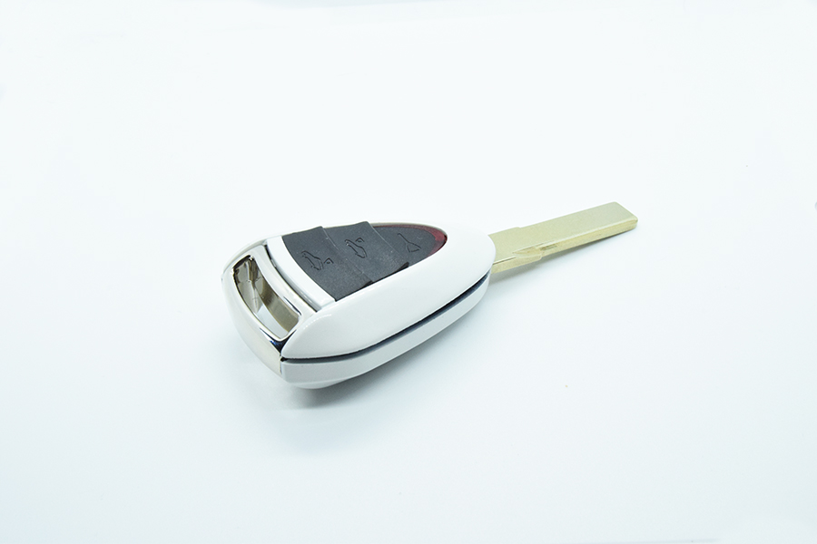 Carrara White Porsche Key
