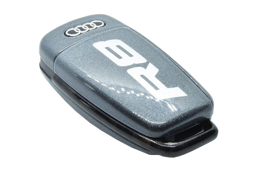 Audi Key Aperture Misano Red Pearl Effect with Audi Rings 8v0071208b Z3M