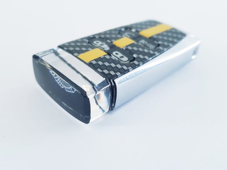 Aston Martin CF effect and Yellow Glass ECU Key
