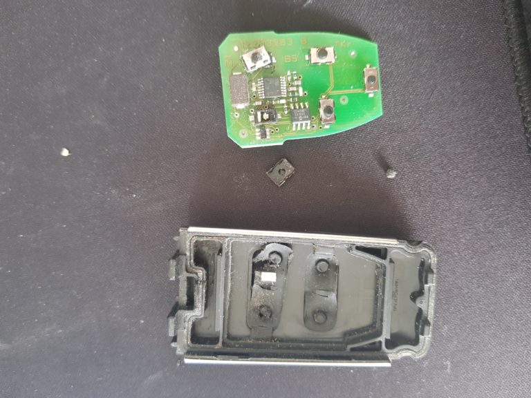 Aston Martin Valet ECU Fob Microswitch & Battery Terminal Repair