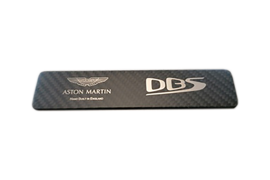 Aston Martin DBS Superleggera Sill Badge