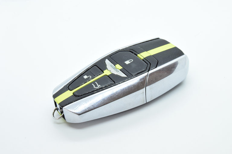 Onyx Black & Lime Essence Jewellery Key