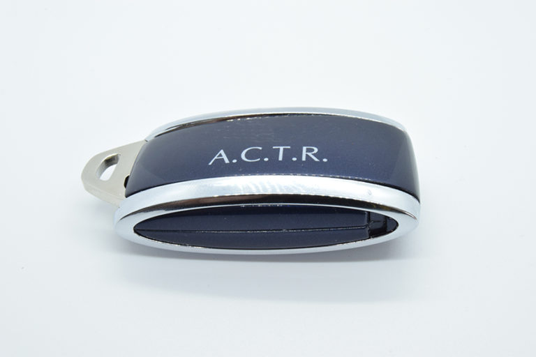 Personalised Midnight Blue Volvo to Jaguar Style Fob Upgrade