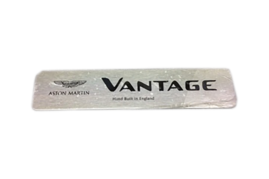 New Aston Martin V8 Vantage Sill Badge