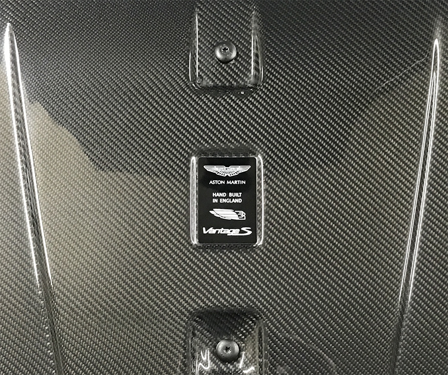 Bespoke Aston Martin Engine Badge