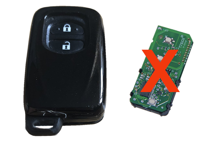 New Aston Martin Cygnet Fob without Circuitboard