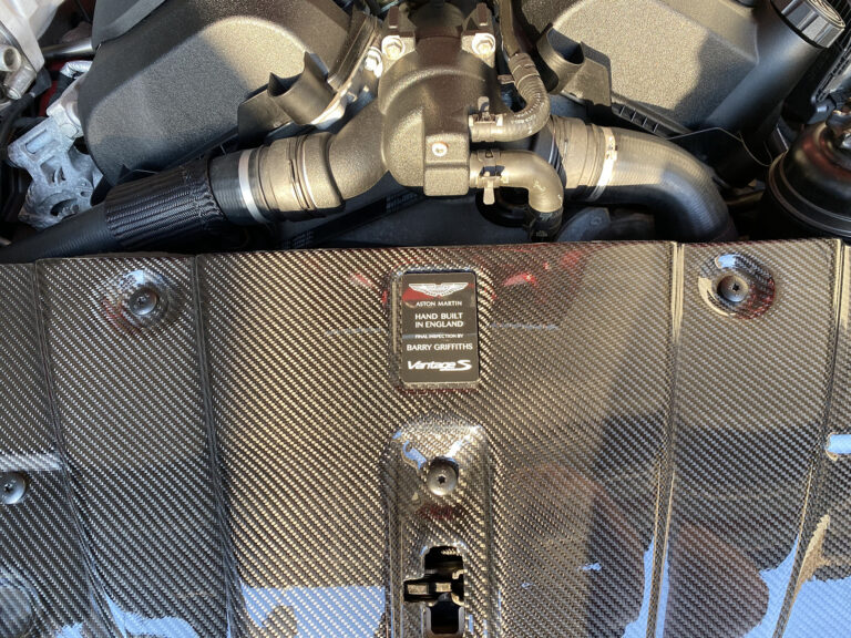Bespoke Aston Martin ‘Hand Built By’ Slam Panel Badge