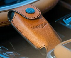 Aston Martin DBX Key Pouch Tan