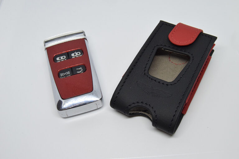 Volcano Red Aston Martin Glass ECU Key