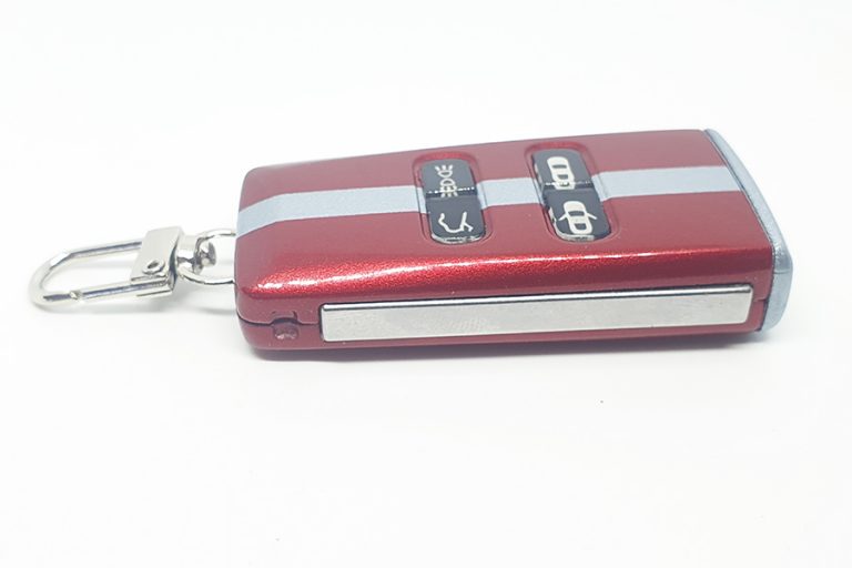 Toro Red with Skyfall Silver Aston Martin Volvo to Valet Key Upgrade