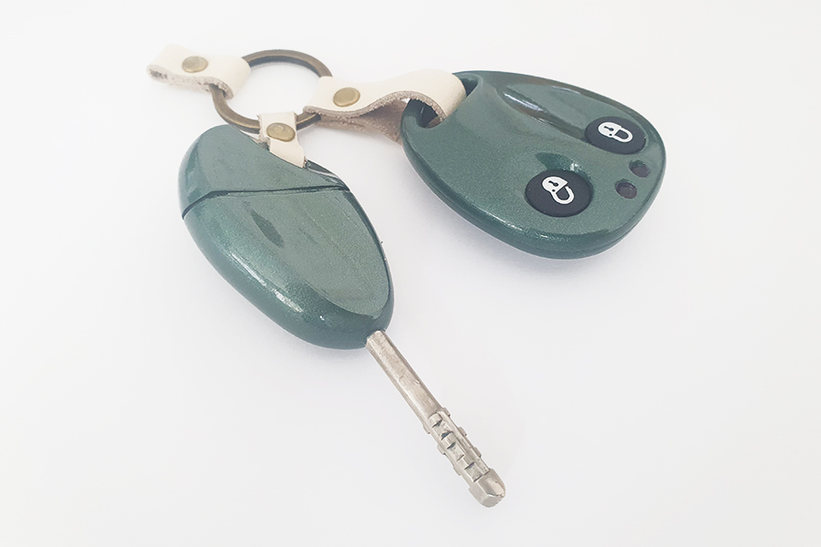 Aston Martin Racing Green DB7 Key & Fob