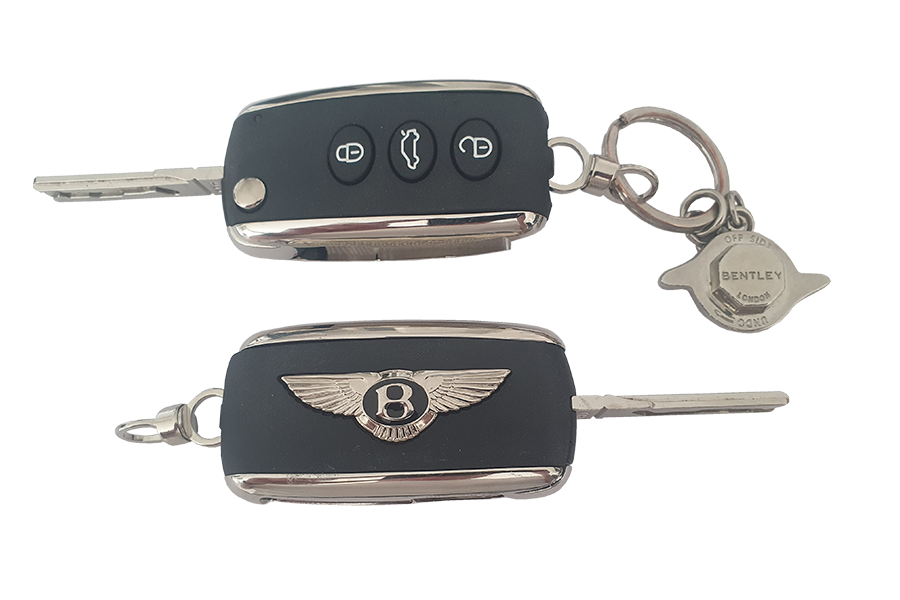 2x Bentley Flip Key Repaired