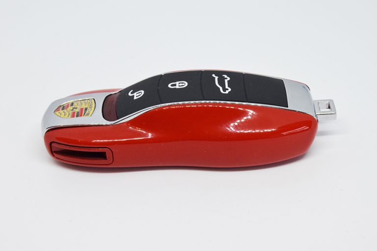 Guards Red Porsche Smart Key