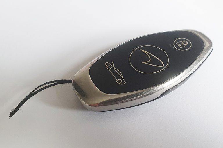 McLaren Key Button Repair