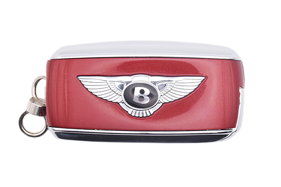 Umbrian Red Pearl Bentley Flip Key 2