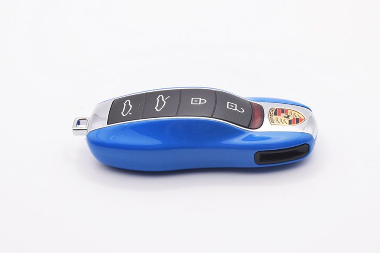 Shark Blue Porsche GT4 Key