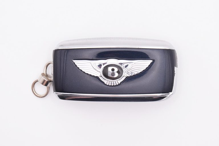Black Sapphire Bentley Continental Flip Key