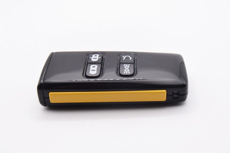 Gloss Black & Yellow Aston Martin Vanquish Valet ECU Key Upgrade