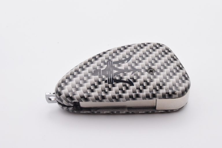 Carbon Fibre Effect Maserati Blue Key Upgrade