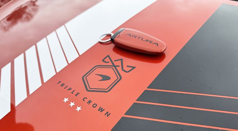 Ember Orange & Black McLaren Artura Key