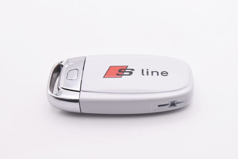 Glacier White Audi A7 S-Line Smart Key