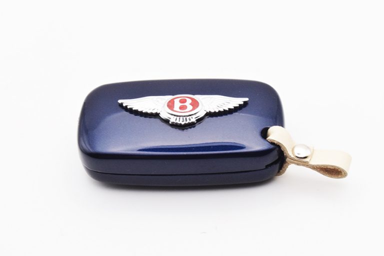 Peacock Blue Bentley Arnage Flip Key Upgrade