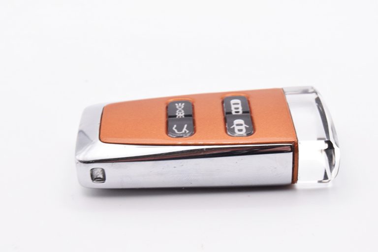 Madagascar Orange Aston Martin Glass ECU Key
