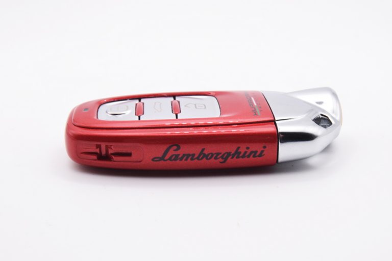 Rosso Efesto Lamborghini Huracan Tecnica Smart Key