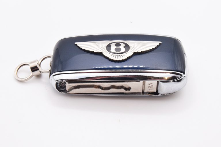 Dark Sapphire Bentley Flip Key
