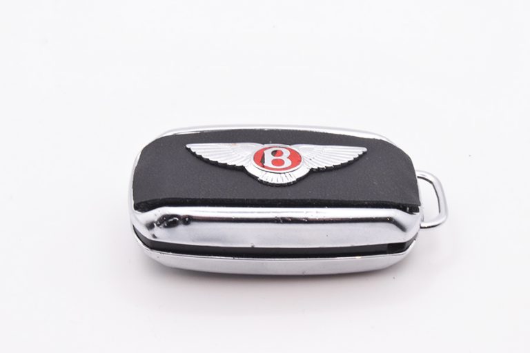 Black Leather Bentley Arnage Red Label Flip Key Restoration