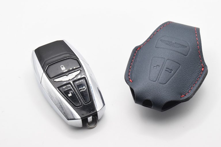 New Aston Martin Jewellery Key with ‘Distilled Energy’ Leather Pouch