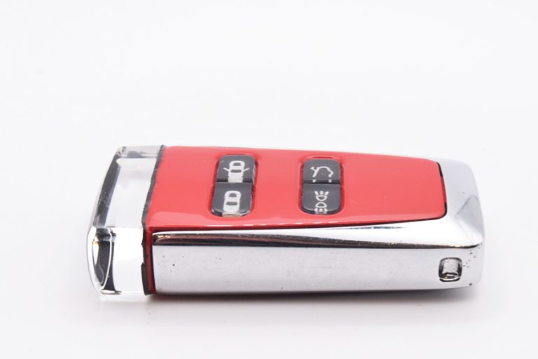 Bespoke Red Aston Martin Glass ECU Key