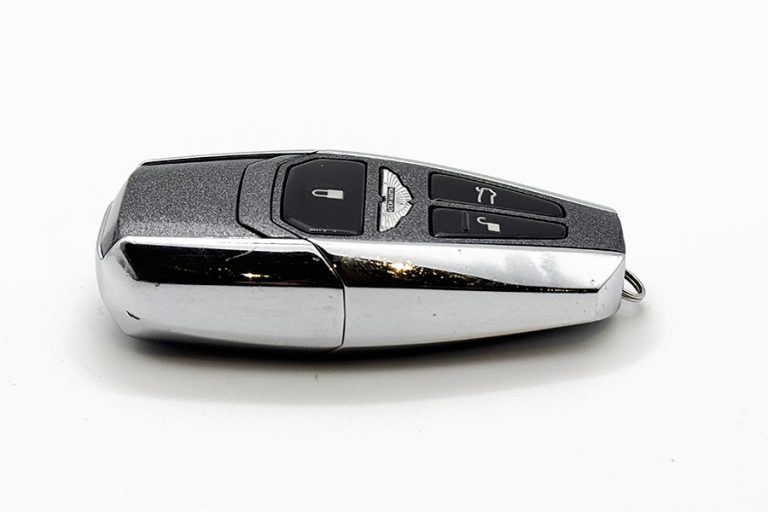 Magnetic Silver Aston Martin Jewellery Key