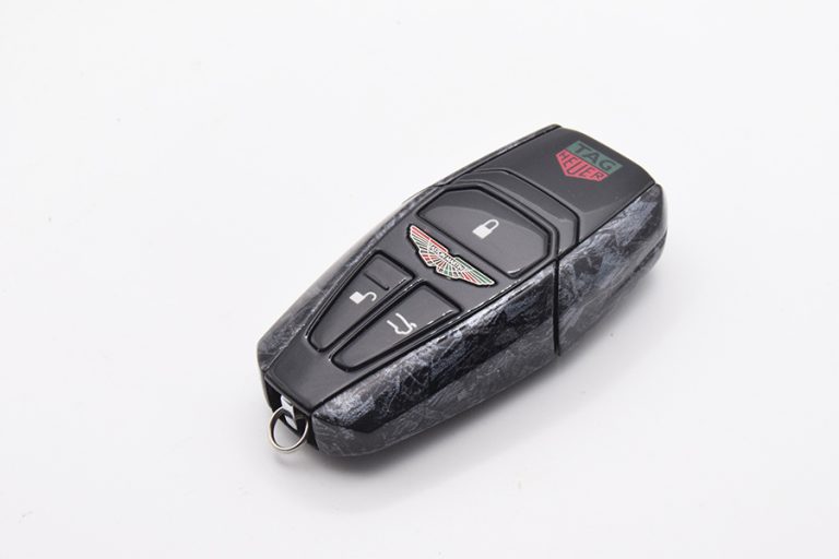 Special Edition TAG Heuer & Forged CF Effect DBS Superleggera Valet Key