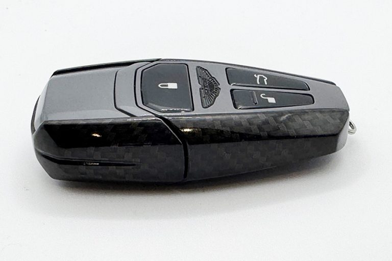 China Grey & Carbon Fibre Effect Aston Martin DB11 Valet Key