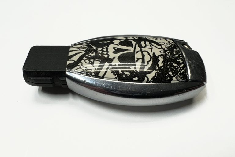 Tattoo Design Elfenbein Mercedes Key