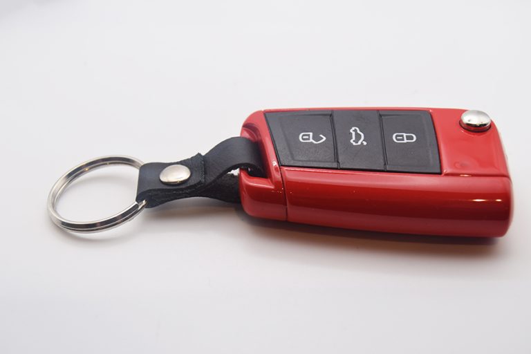 Misano Red Audi A1 Flip Key