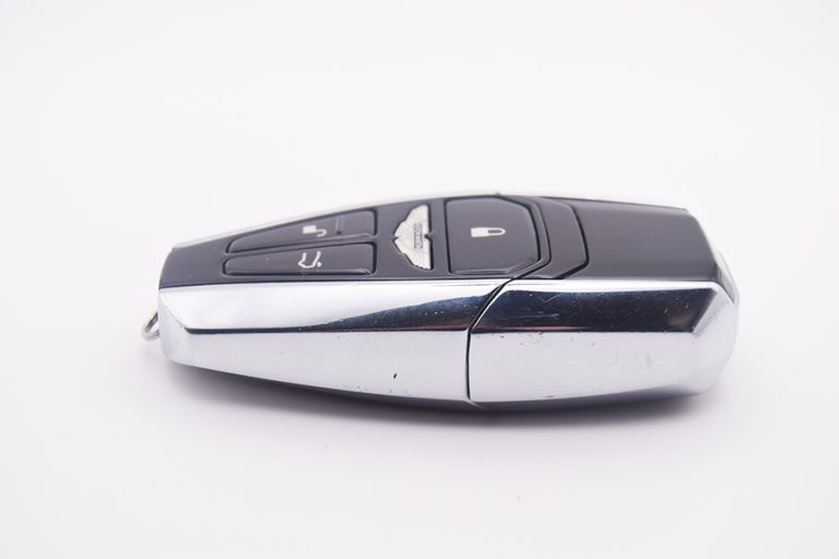 Gloss Black Aston Martin DB11 Jewellery Key Restoration