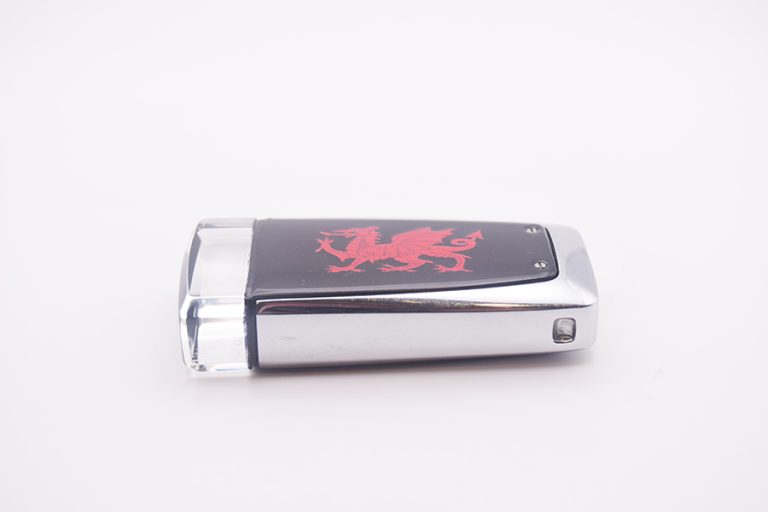 Welsh Dragon Aston Martin Glass ECU Key