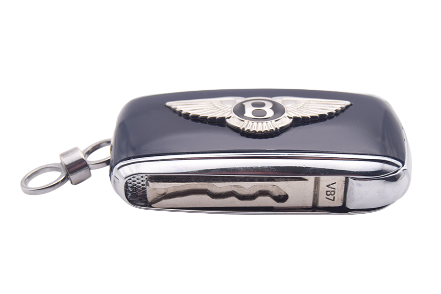 Imperial Blue Bentley Flying Spur Key