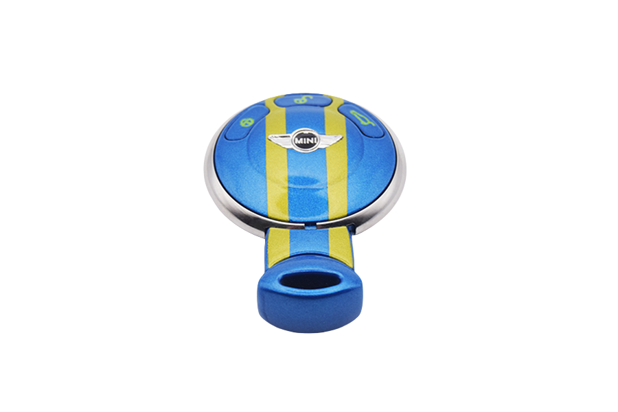 Laser Blue & Gold Mini Key