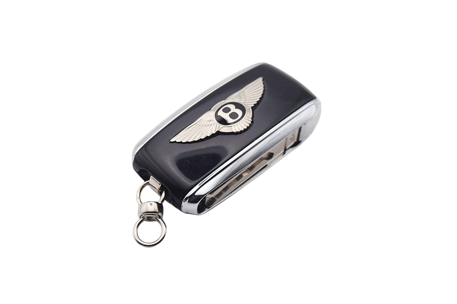 Onyx Black Bentley Mulsanne Flip Key