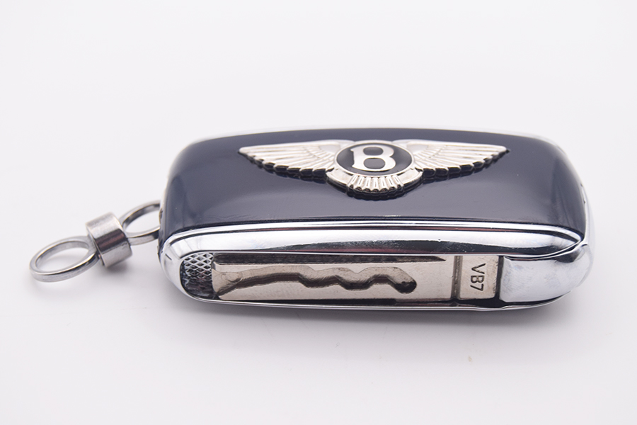Imperial Blue Bentley Continental Flying Spur Key